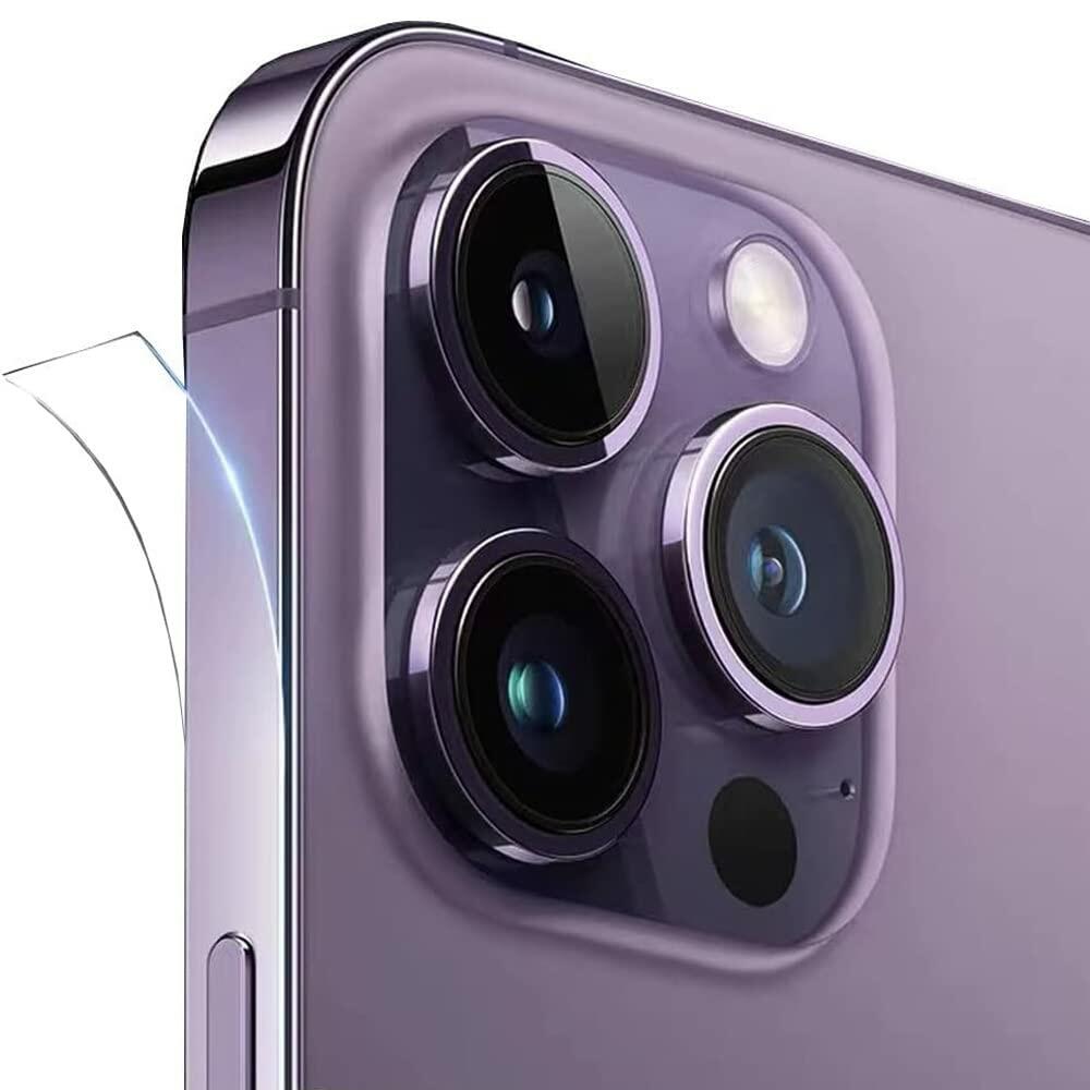 iyanzi iPhone 14 Pro Frame Protective Ultra Thin TPU Hydrogel Film 3 Pack