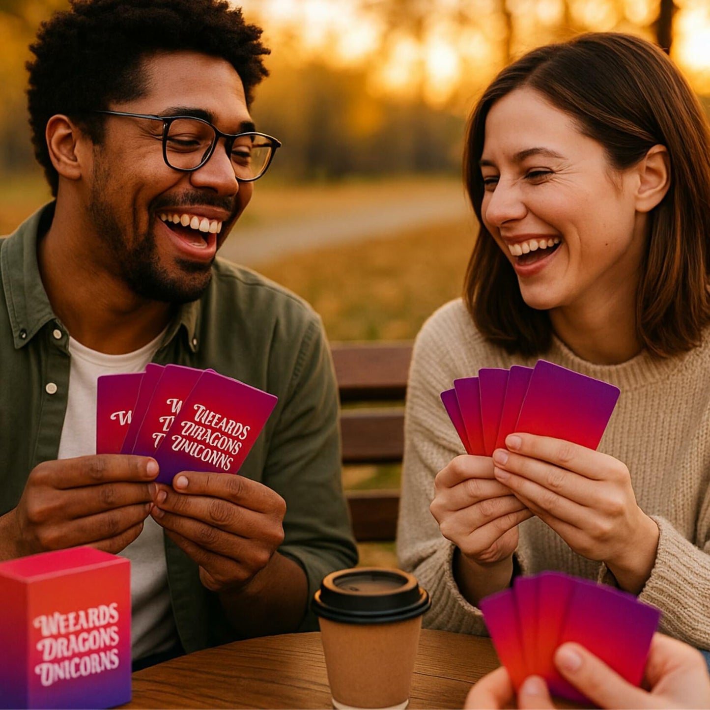 PIRATE WIZARDS Wizards Dragons Unicorns Card Game Fast Action 3-6 Players