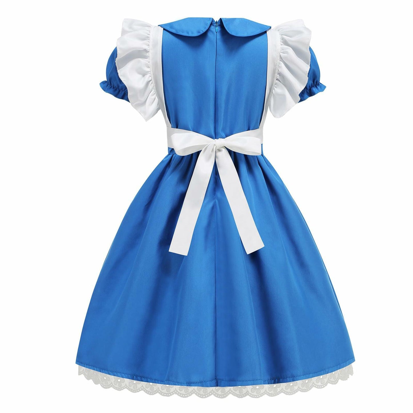 JUIULU Princess Dress Wonderland Costume Girls Blue Size 140