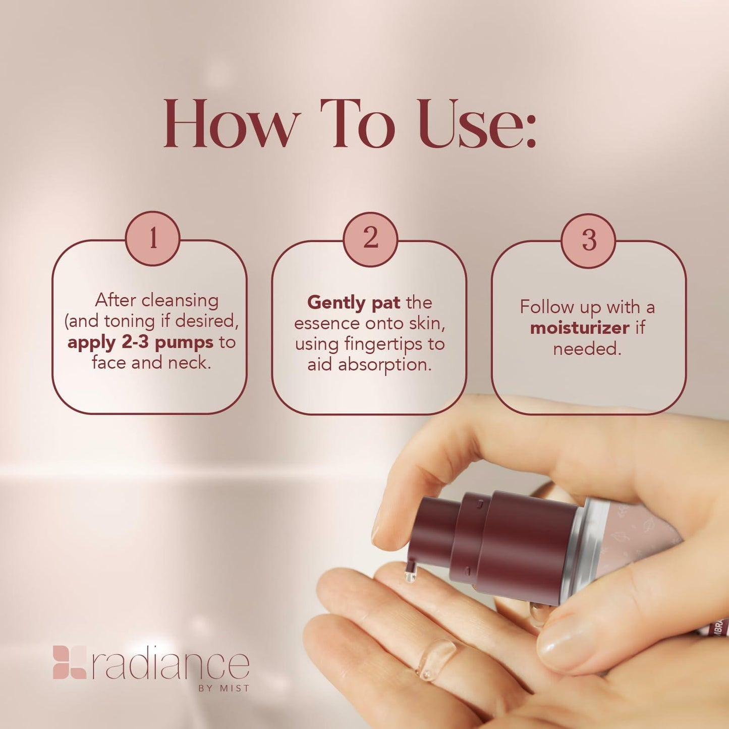 Radiance Snail Mucin Serum 96% Mucin Hyaluronic Acid 100ml Korean Skin Care LIKE