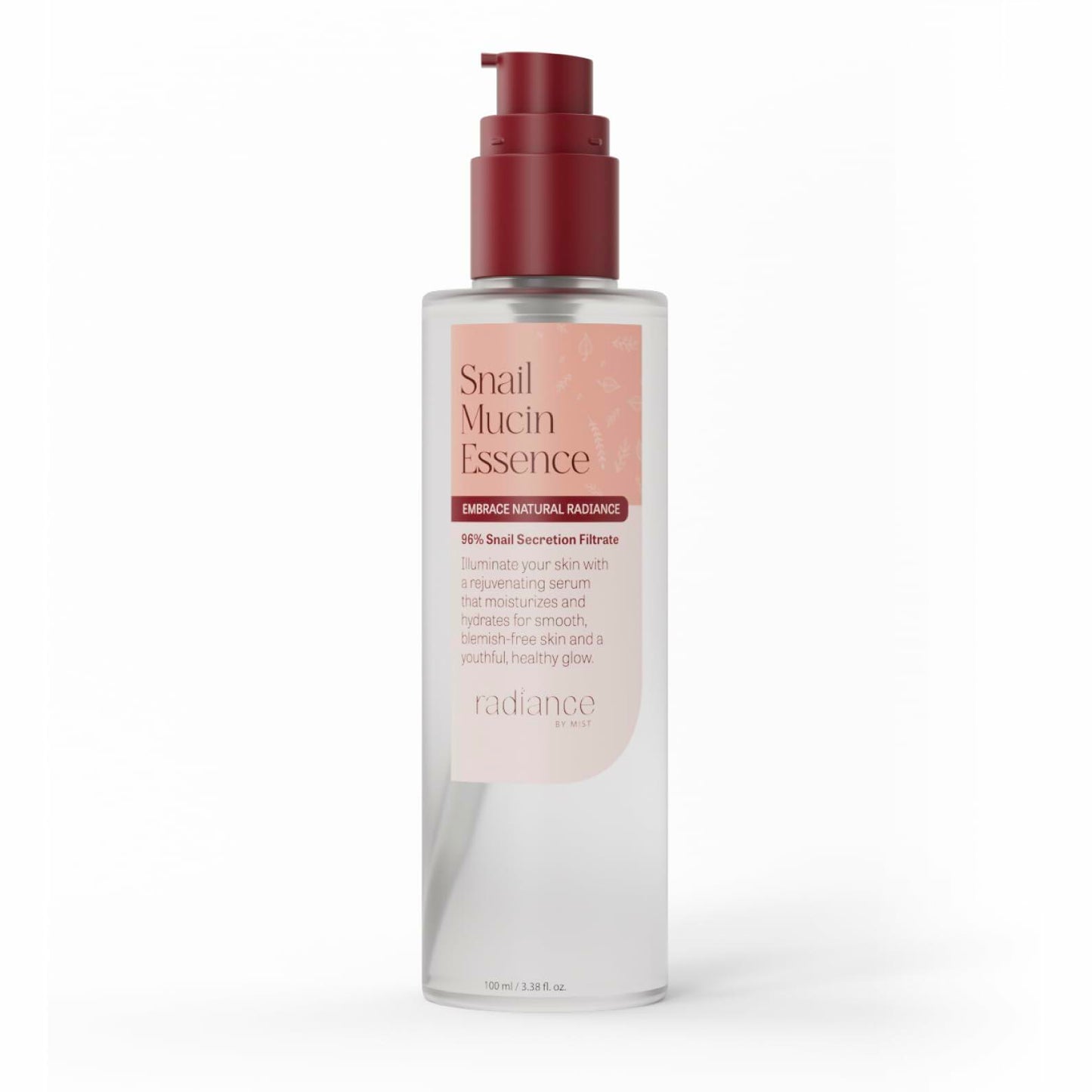 Radiance Snail Mucin Serum 96% Mucin Hyaluronic Acid 100ml Korean Skin Care LIKE