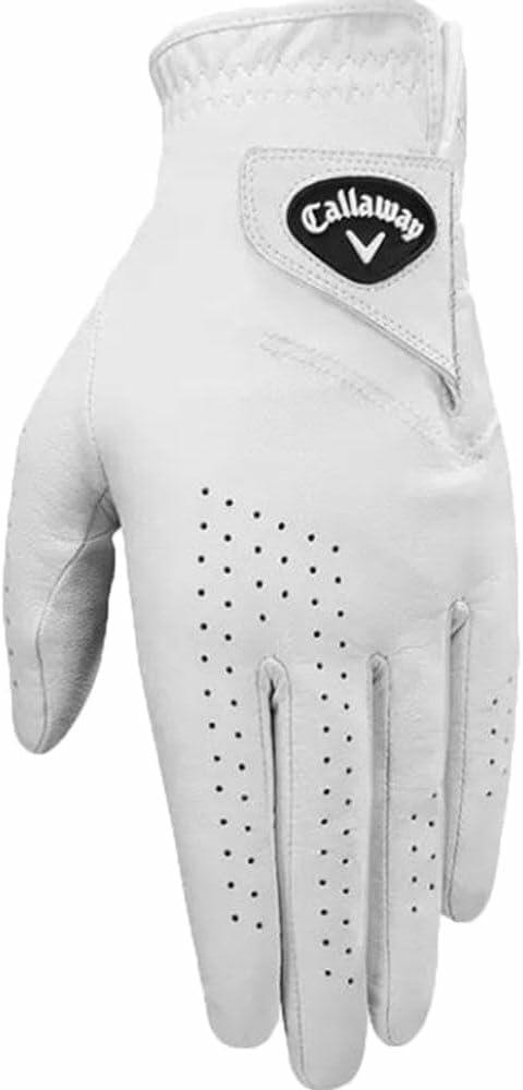 Callaway Golf Dawn Patrol Ladies Leather Glove Right Hand White Size M
