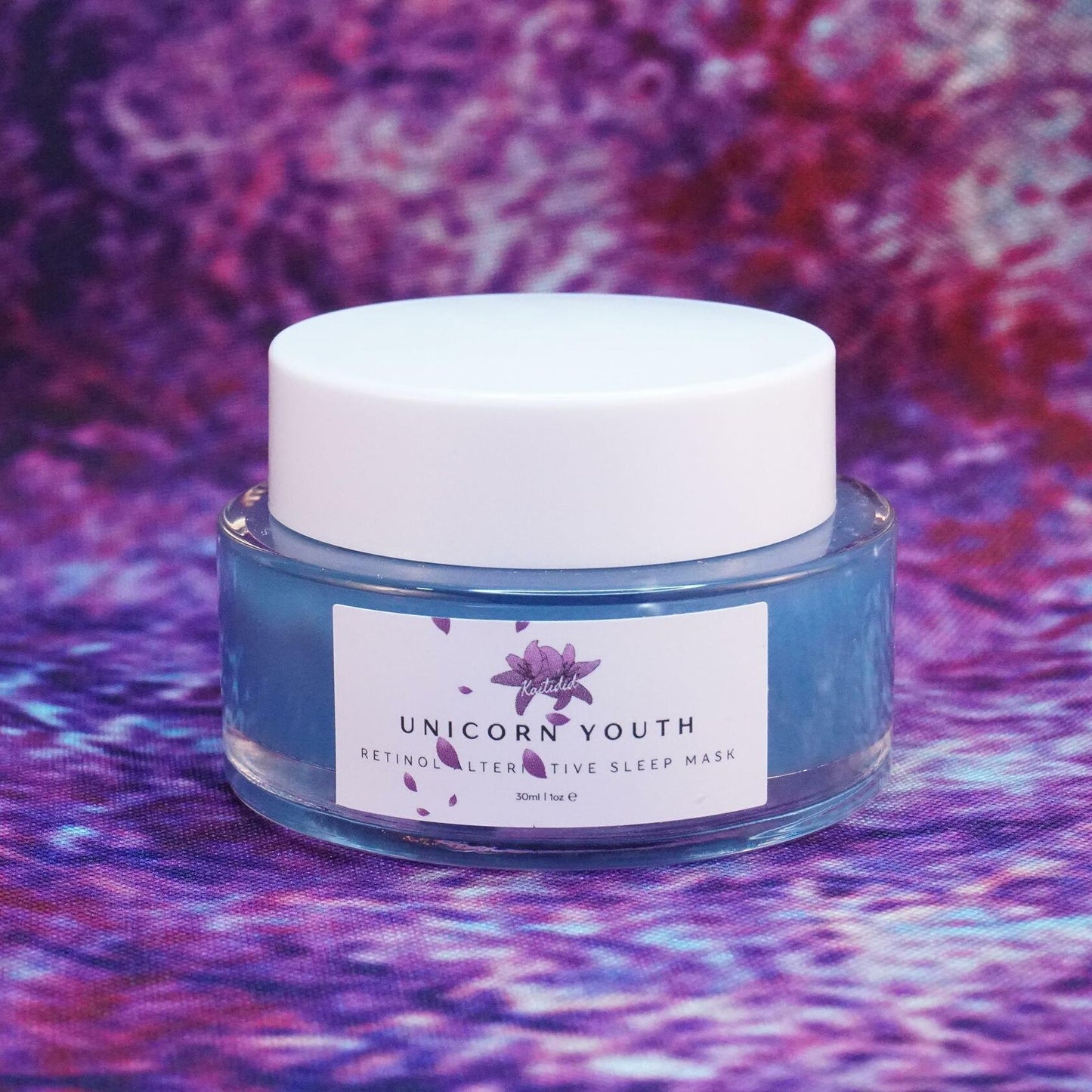 Kaitidid Unicorn Youth Retinol Alternative Sleep Mask 1oz Blueberry Scent