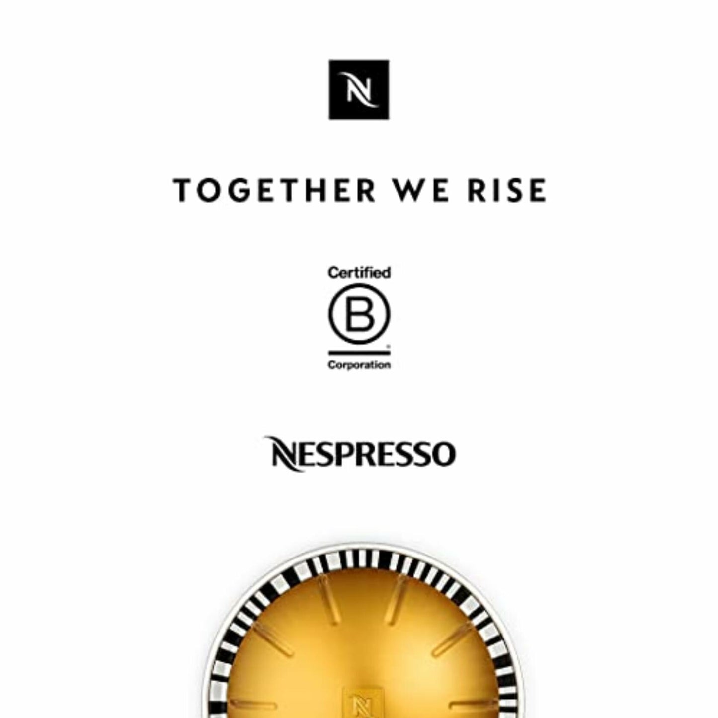 Nespresso Capsules Original Line Volluto Decaffeinato Mild Roast 50 Count