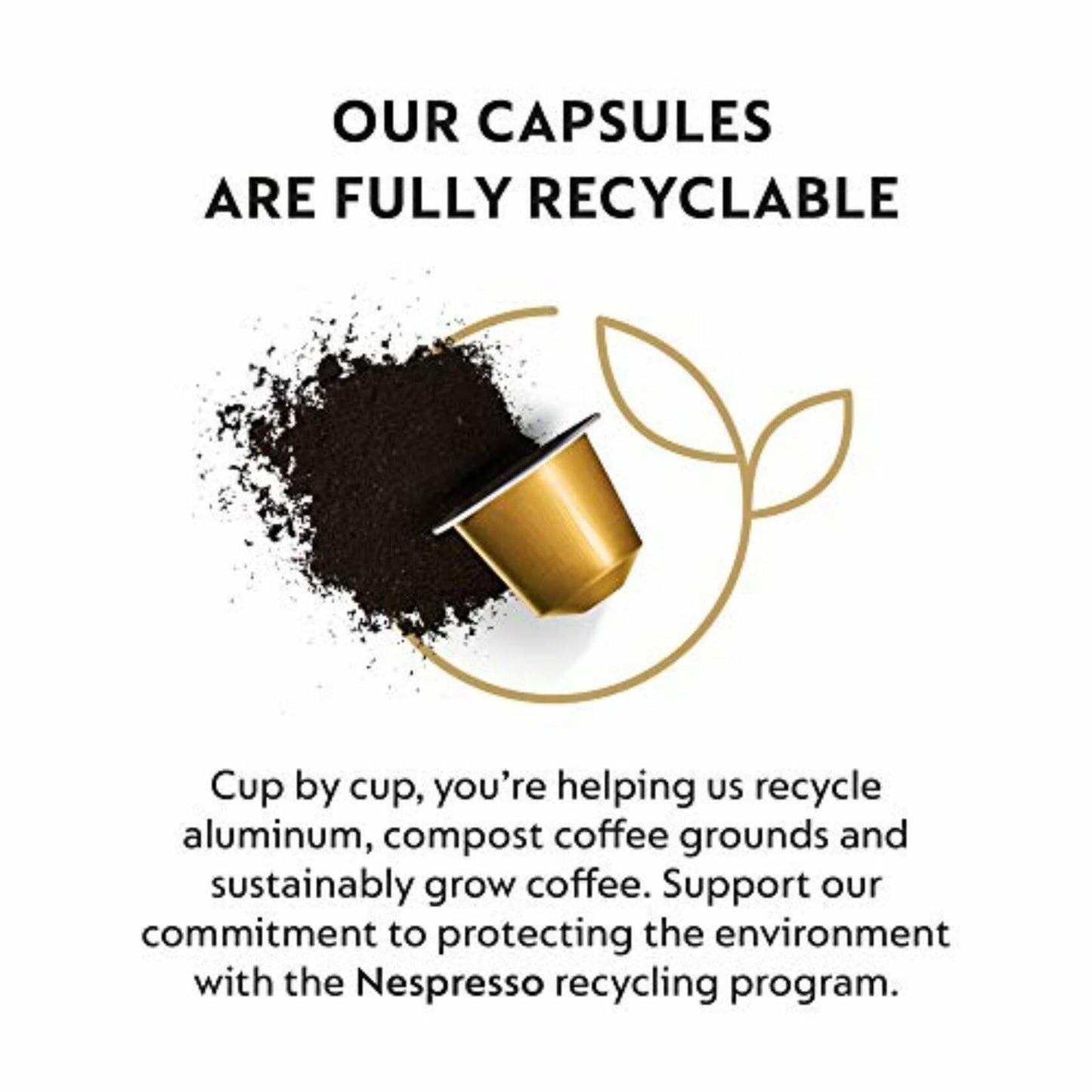Nespresso Capsules Original Line Volluto Decaffeinato Mild Roast 50 Count