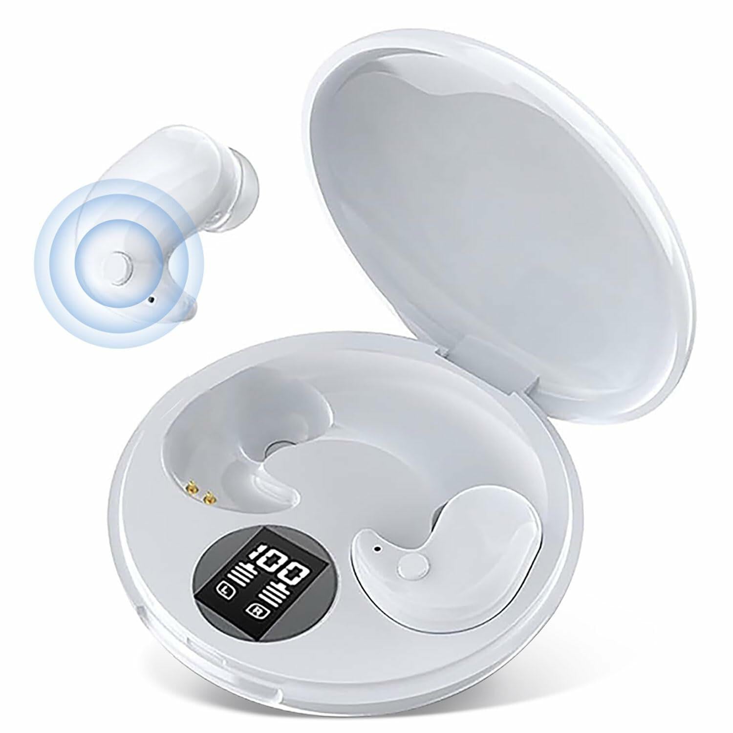 Generic Wireless Bluetooth 5.3 Sleep Headphones Noise Canceling Earbuds White