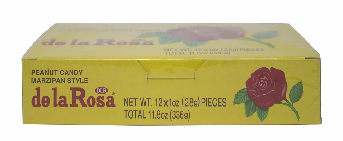 De La Rosa Mazapan 12 pcs + 2 Chocolate Pockets Mexican Candy BB.13/2025