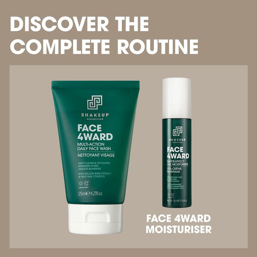 BestBy11/25 Shakeup Cosmetics Mens Face Wash Deep Clean Exfoliate 125ml