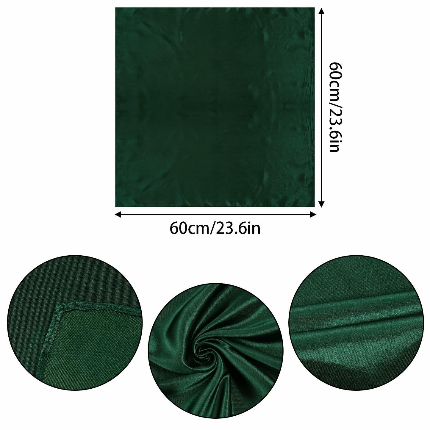 Hmxpls Halloween Scout Costume Accessories 3Pcs Green Polyester Set One Size