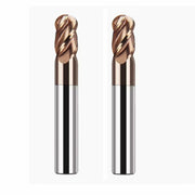 LAHDYFHOE 3pcs 1/2" Carbide Square Nose End Mill 4 Flutes TISIN Coated