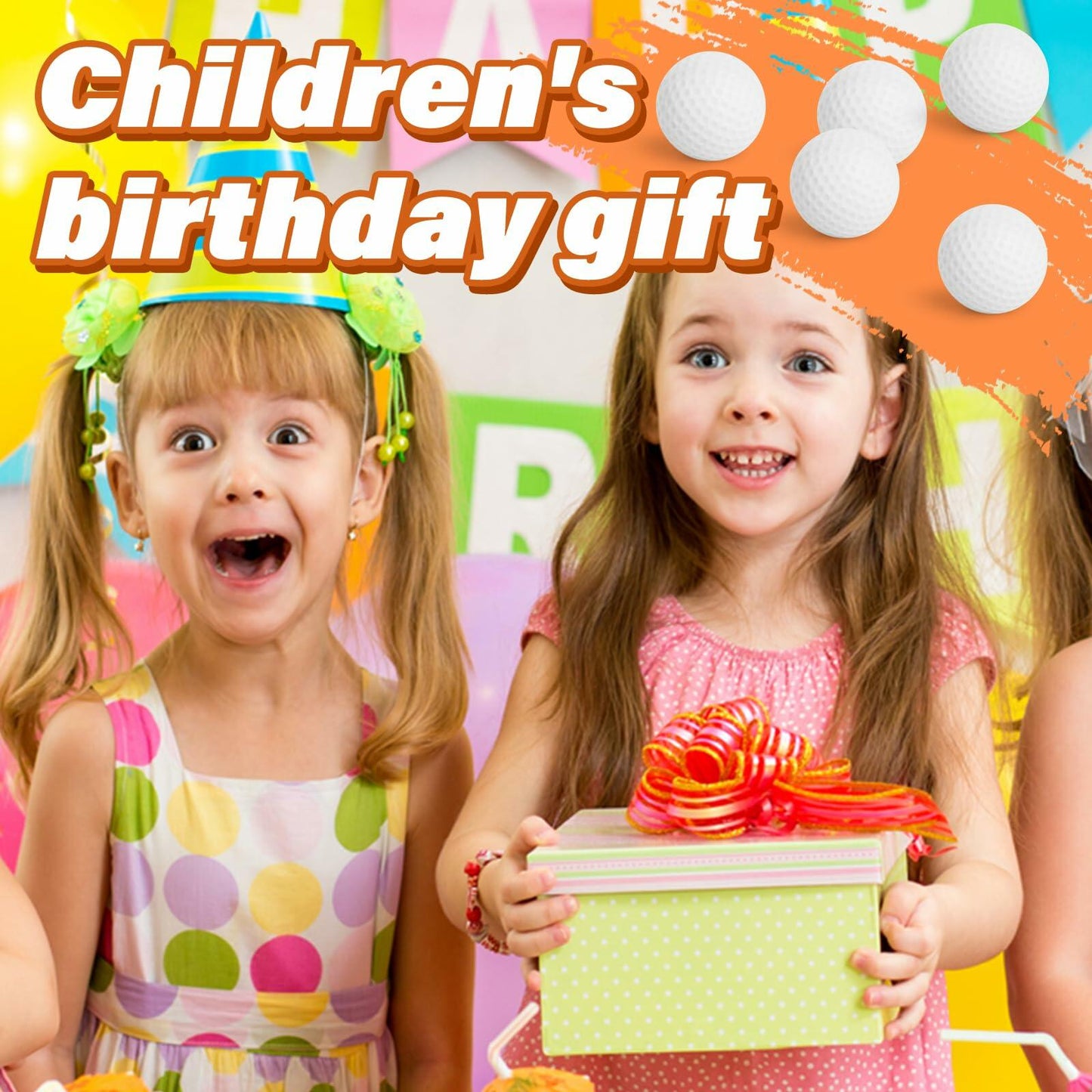 Hooqict Mini Foam Golf Stress Ball 25 Pack Small Sports Squeeze Balls