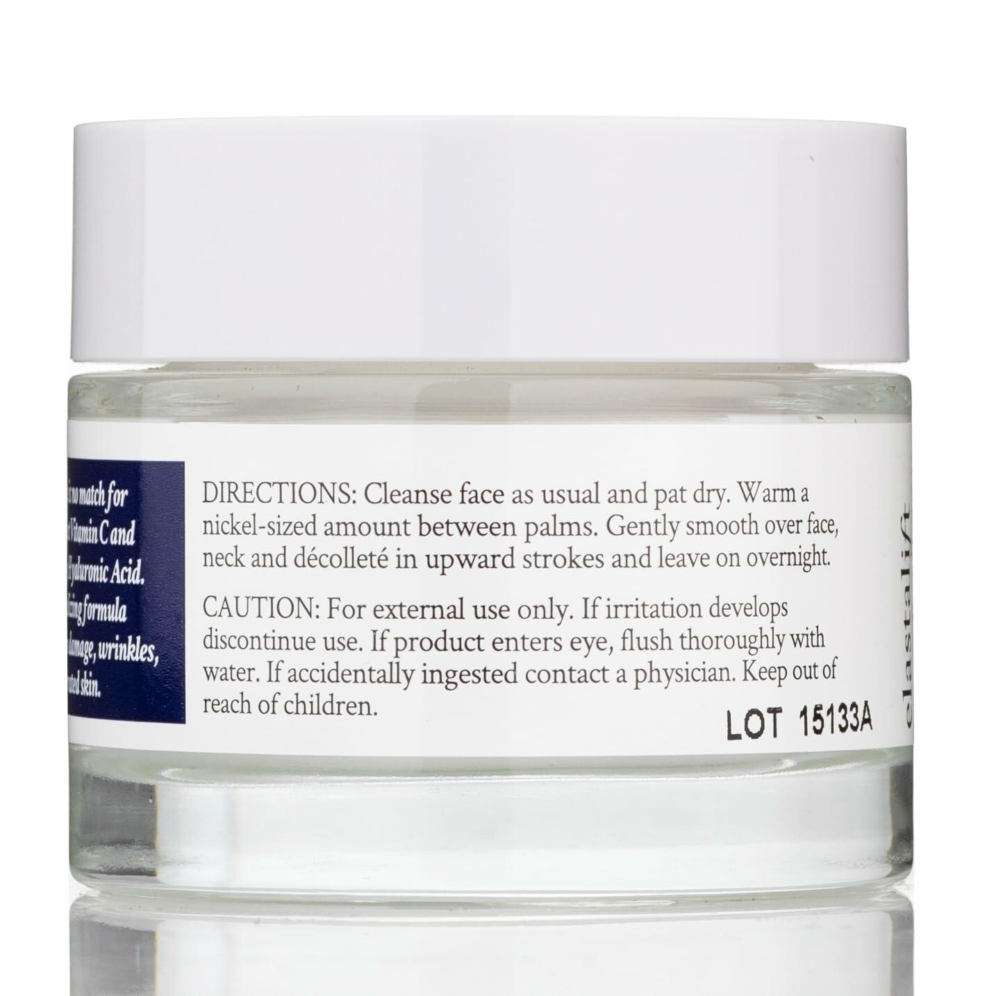 Elastalift Renewing Night Cream Vitamin C Hyaluronic Acid 1.75oz