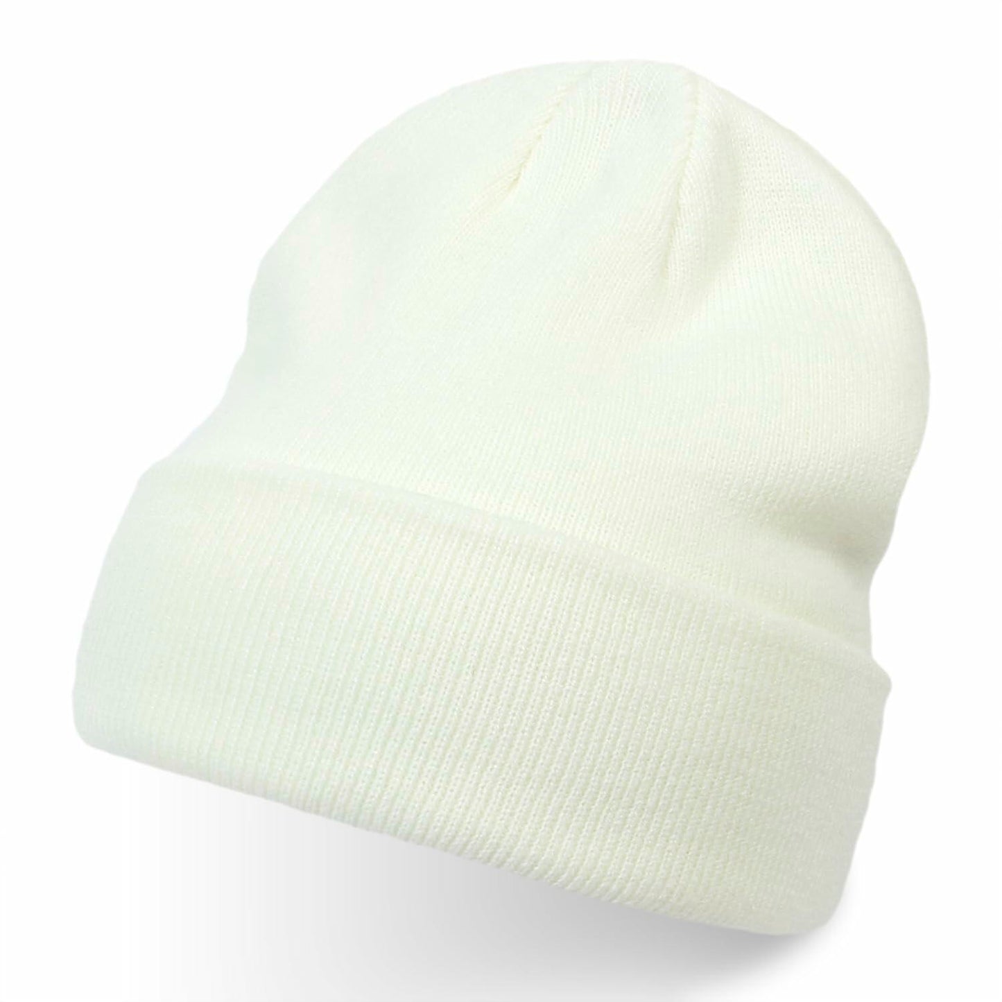 Zion Praiser 2PCS Family Beanie Hat Winter Knitted Warm Caramel Acrylic US 2-6