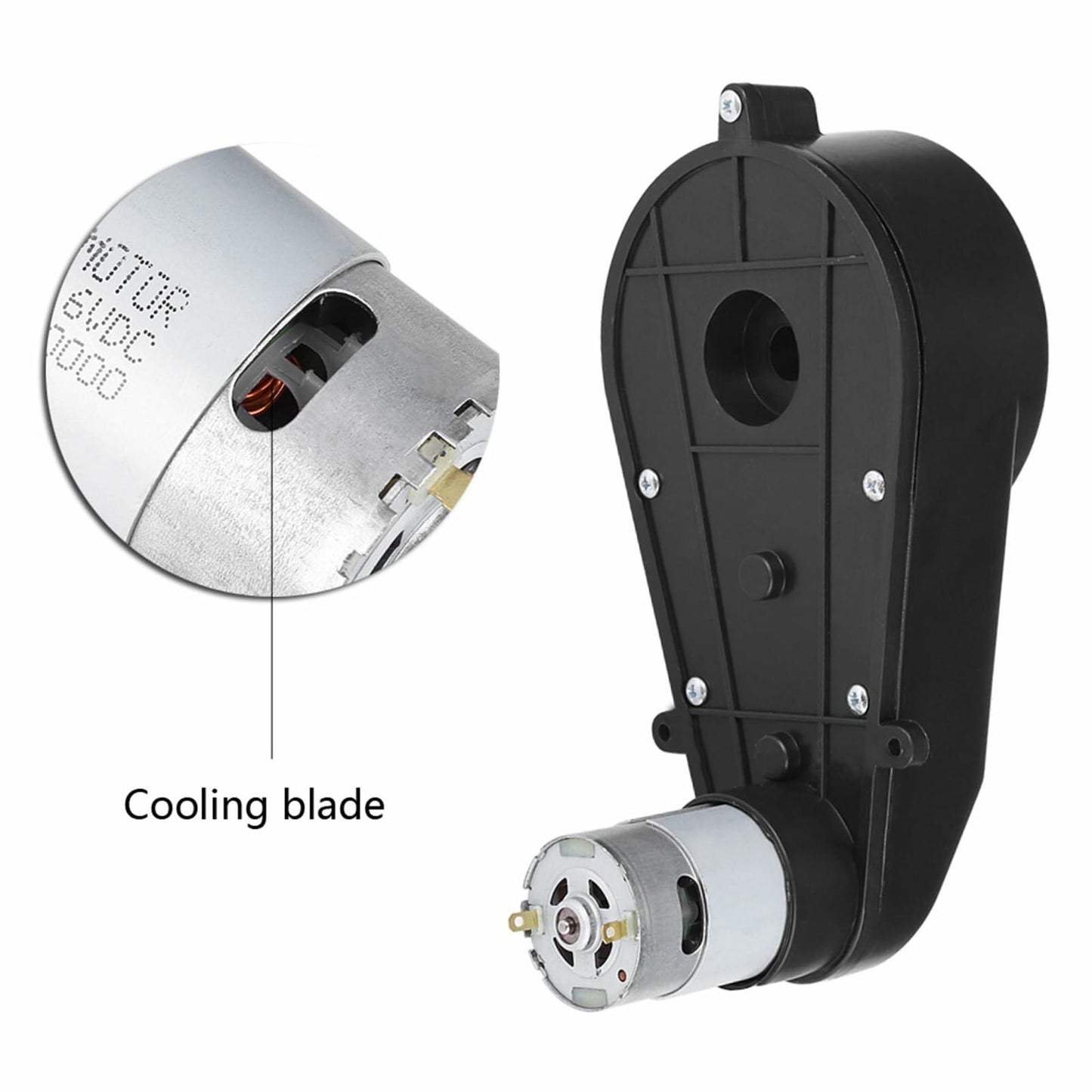 RUIGPRO 24V RS555 Kids Ride On Car Gearbox Motor 40000RPM 2Pcs High Speed