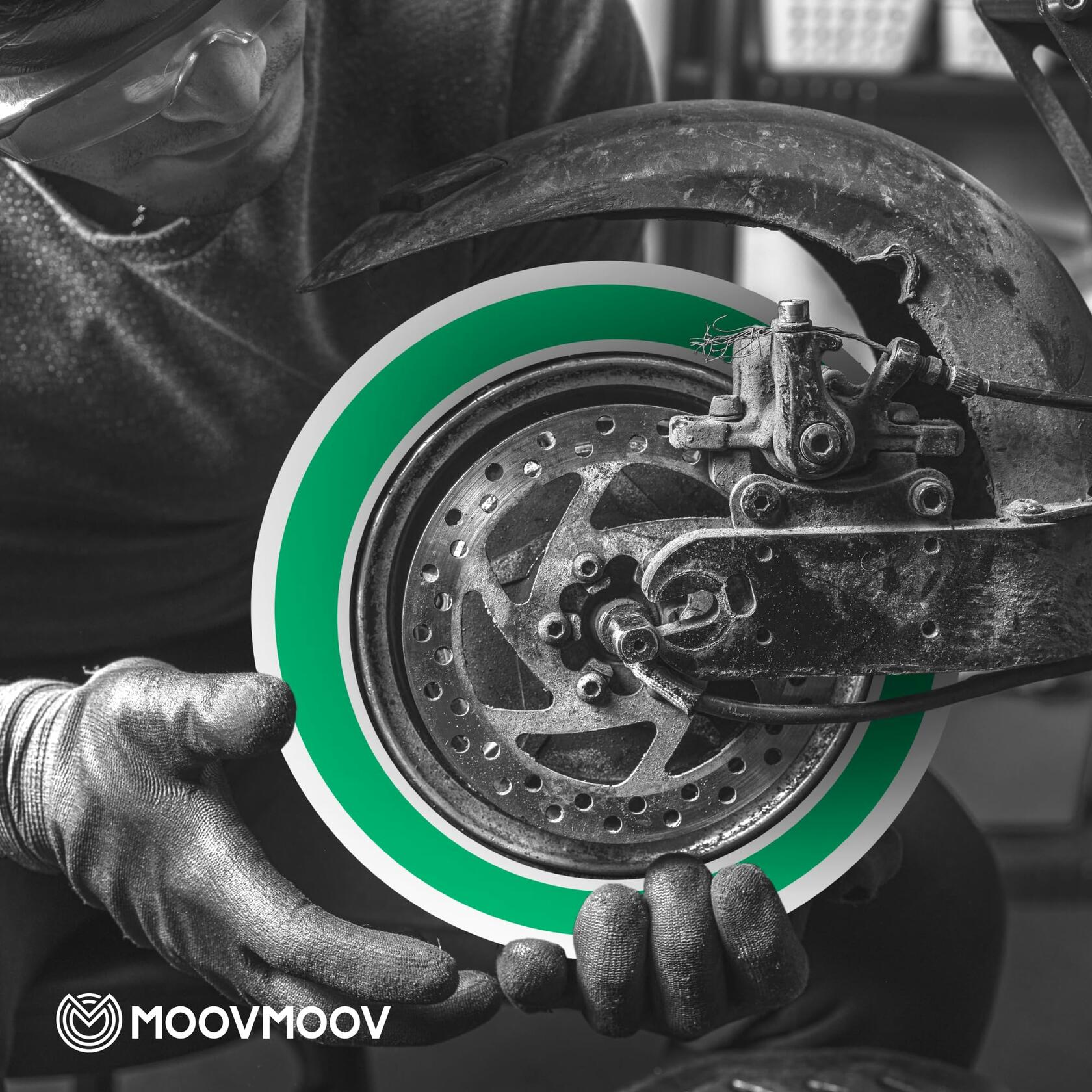 MOOVMOOV 2-Pack Inner Tubes 8.5x2L Bent Valve 70/90 for Electric Scooter Size 8