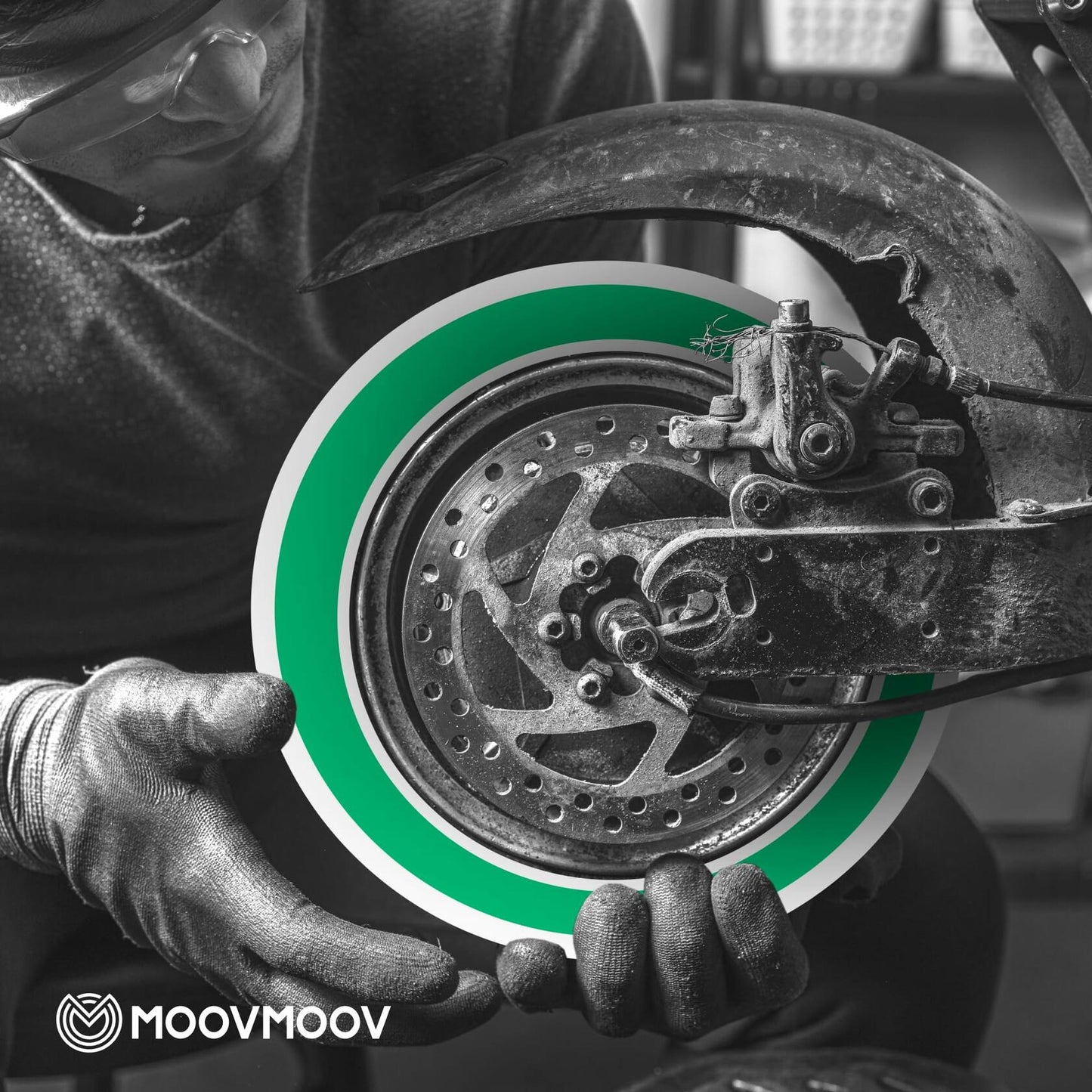 MOOVMOOV 2-Pack Inner Tubes 8.5x2L Bent Valve 70/90 for Electric Scooter Size 8