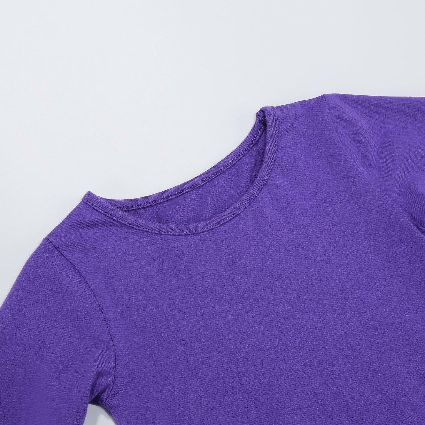 ROSADAGE Girls Daphne Halloween Costume Dress Purple Size 130 (6-7T)