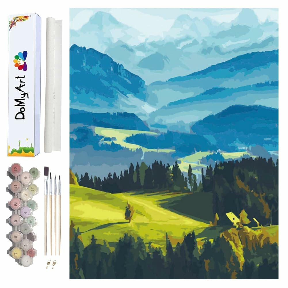 DoMyArt Paint by Numbers Kit Adults DIY Acrylic Painting Nature 16x20 Inch