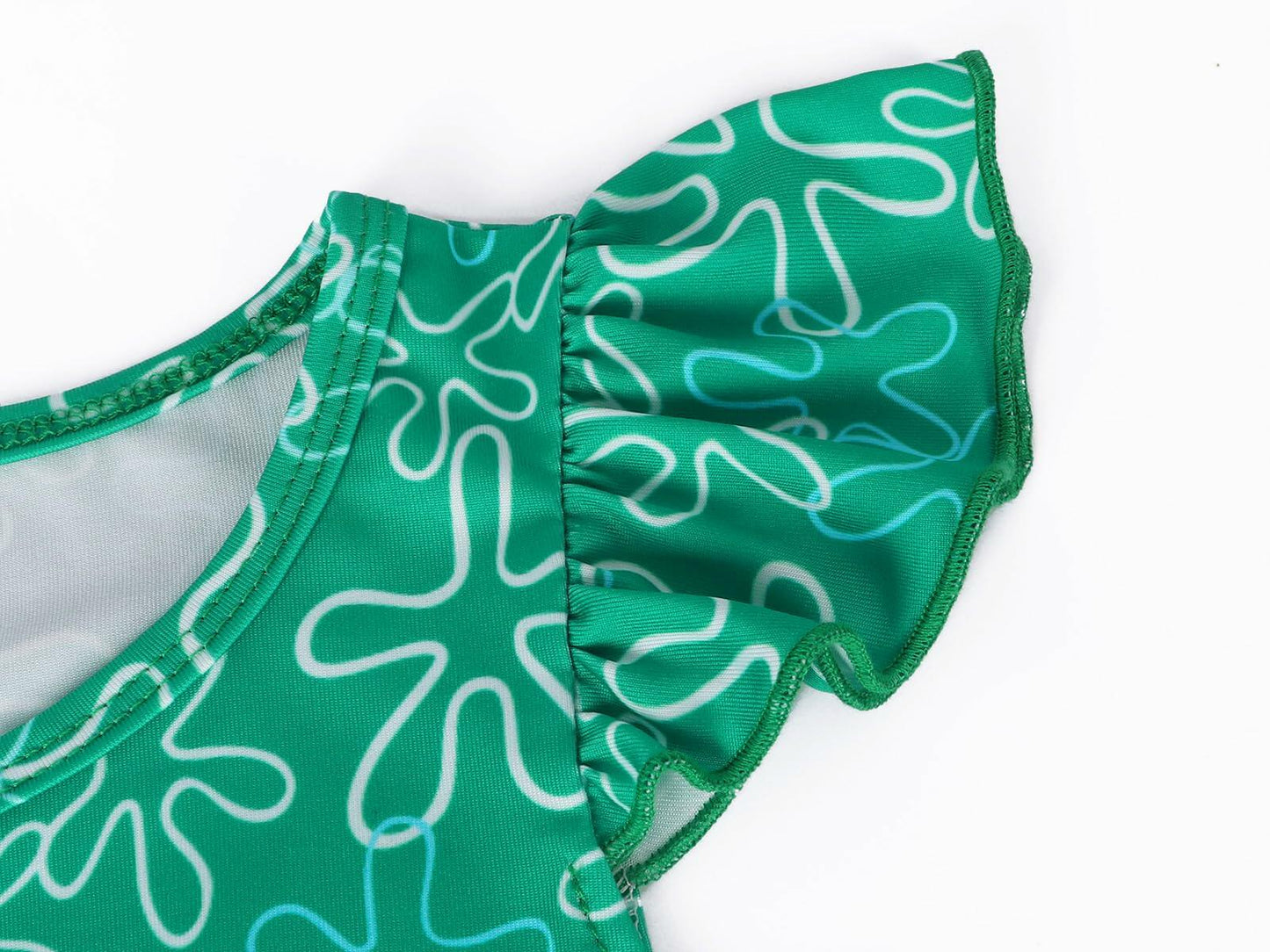 Akokvlar Girls Halloween Disgust Joy Costume Dress Green Size 9-10 Years