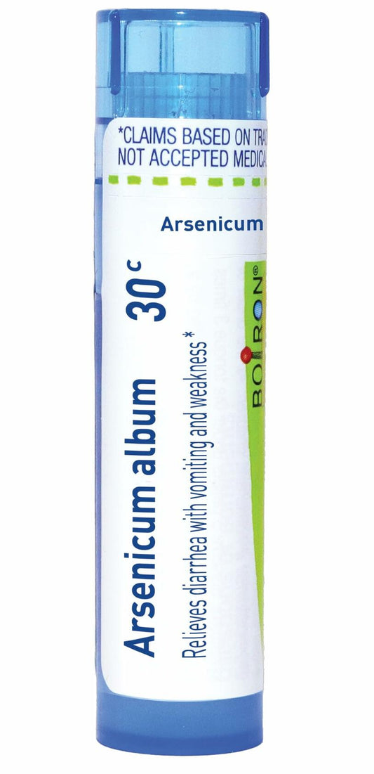 Boiron Arsenicum Album 30C Homeopathic Medicine for Food Poisoning 80 Pellets