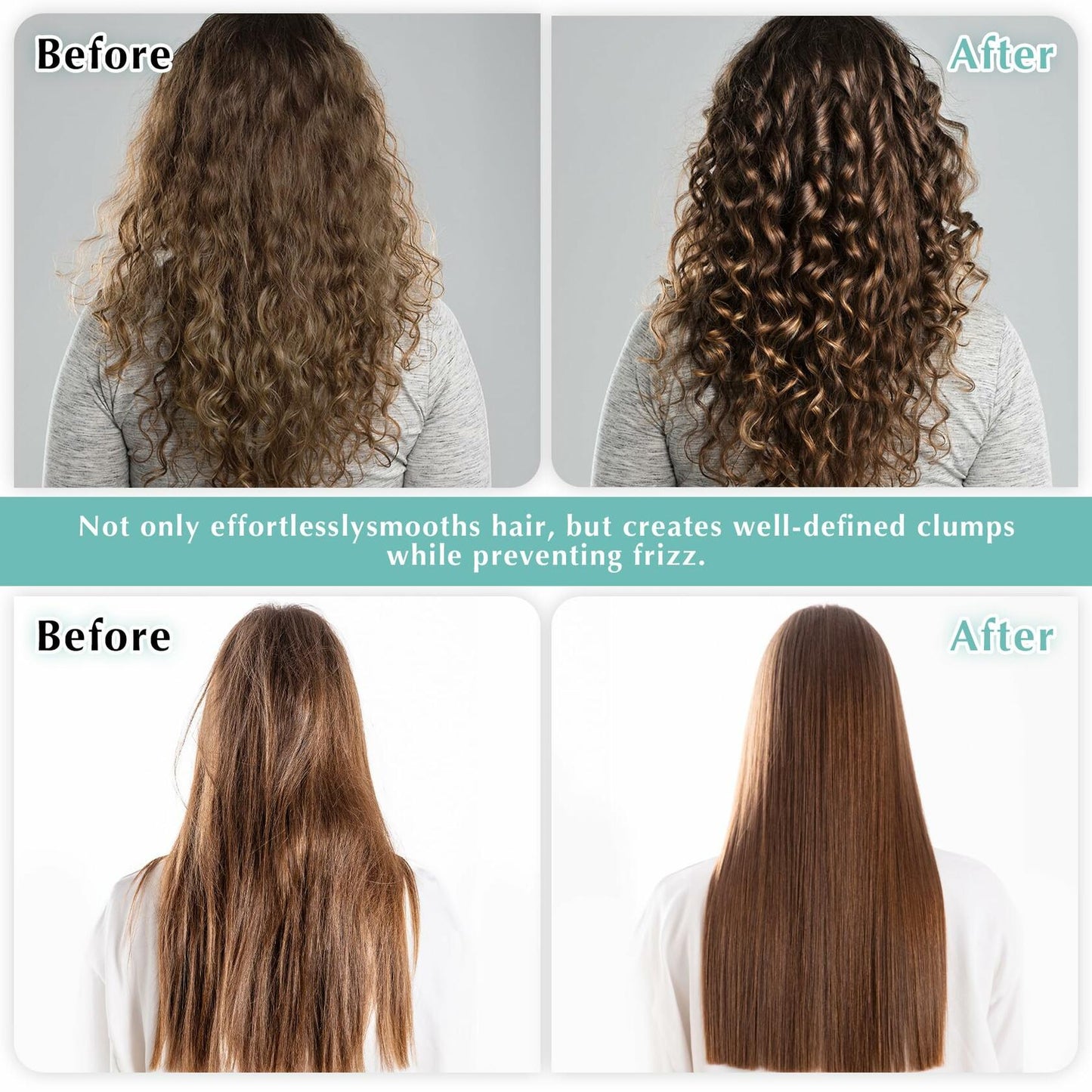 manrator Curl Defining Brush Vented Detangling Frizz Control Beige