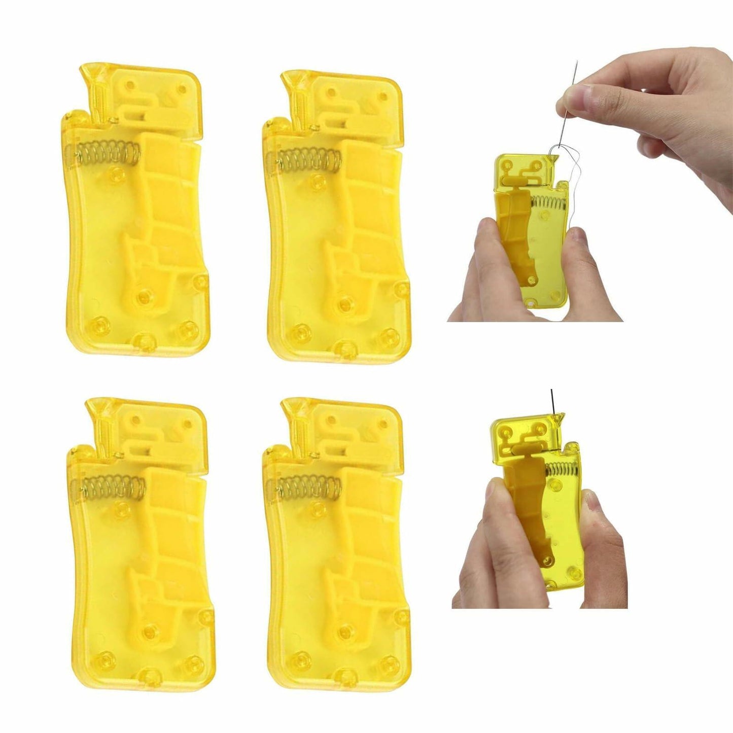 YONNAXO Automatic Needle Threader Tool for Hand Sewing 4PCS
