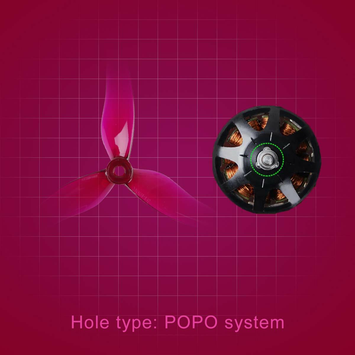 Crazepony 16pcs DALPROP T5045C 5045 5043 Tri-Blade Propellers CW CCW 5" Drone