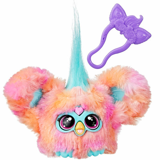 Furby Furblets Ree-Mix Mini Friend 45+ Sounds Music Coral Electronic Plush
