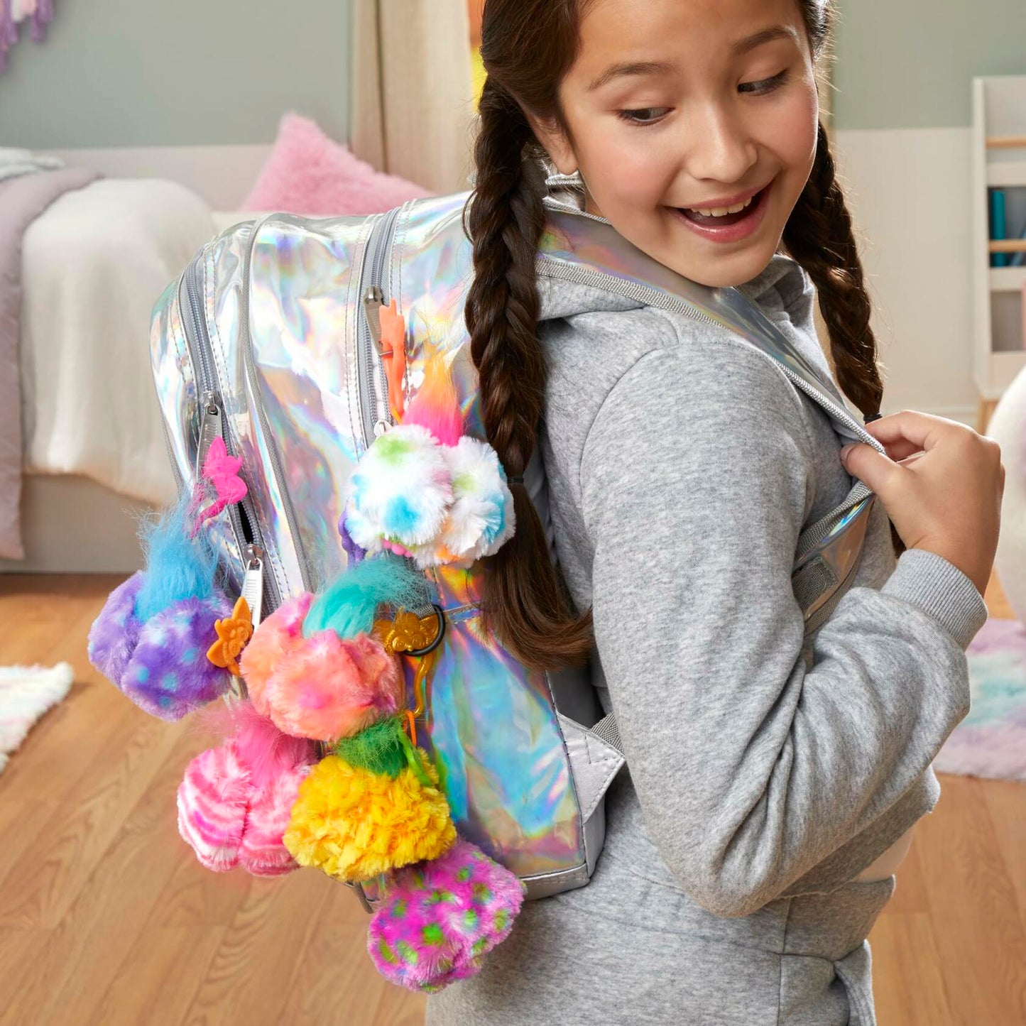 Furby Furblets Ree-Mix Mini Friend 45+ Sounds Music Coral Electronic Plush