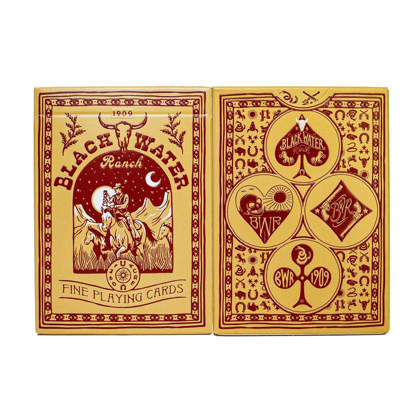 Ellusionist Southern Black Water Ranch Playing Cards Deck - Pack of 1