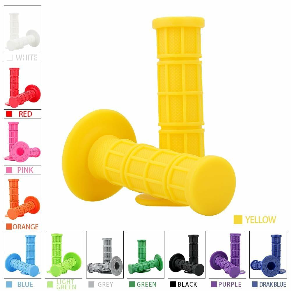 MOPASEN 7/8"" 22mm and 24mm Universal Motorcycle Grips Hand Grips for Kawasaki