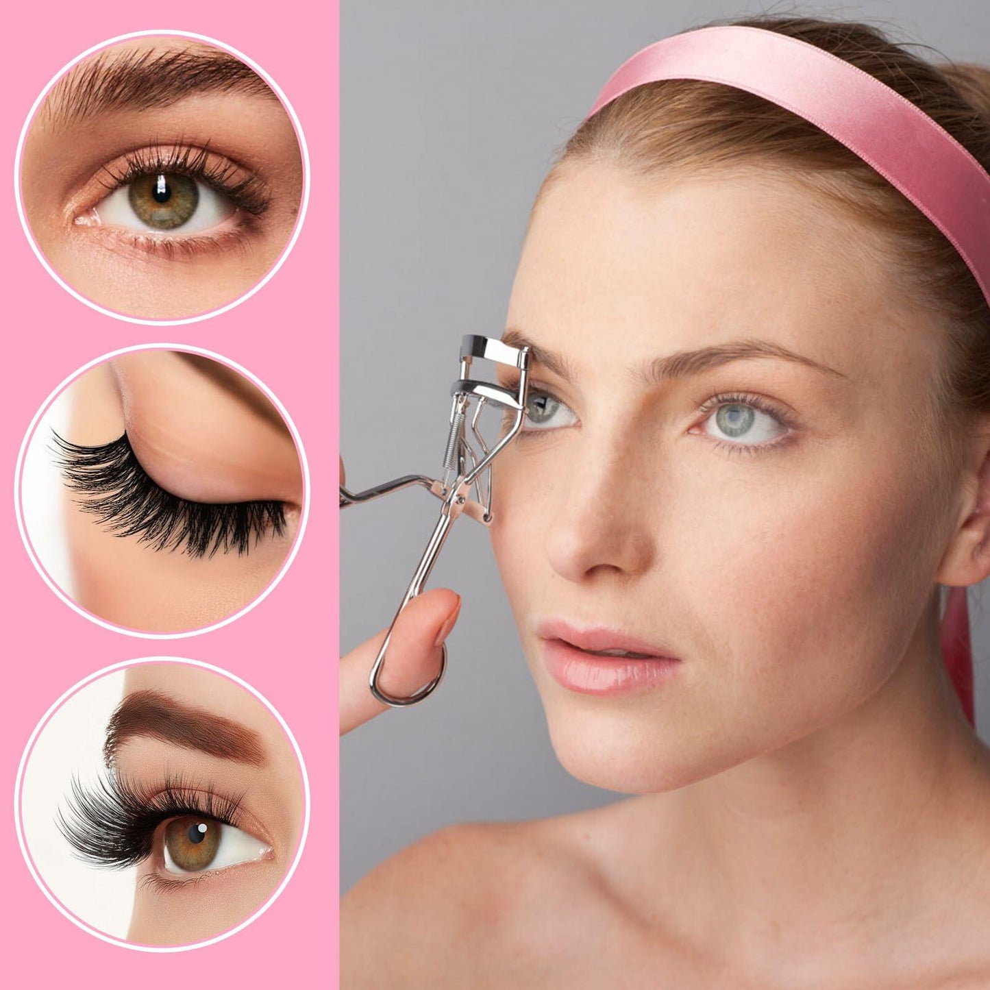 HaiFafafaing 48 Pcs Silicone Eyelash Curler Pads Multi Color with Box