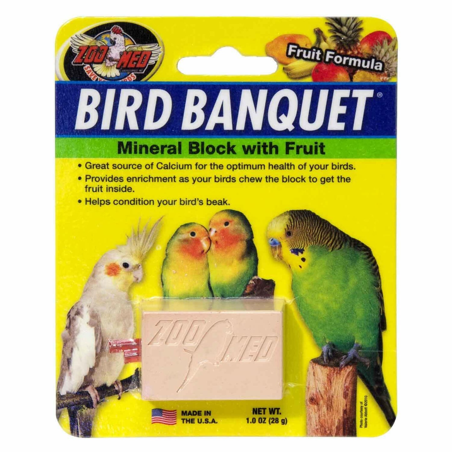 Zoo Med Fruit Bird Banquet Block Small