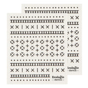 Ecologie Swedish Sponge Reusable Dishcloth, Onyx 2 Count