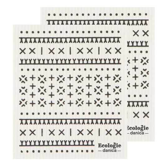 Ecologie Swedish Sponge Reusable Dishcloth, Onyx 2 Count