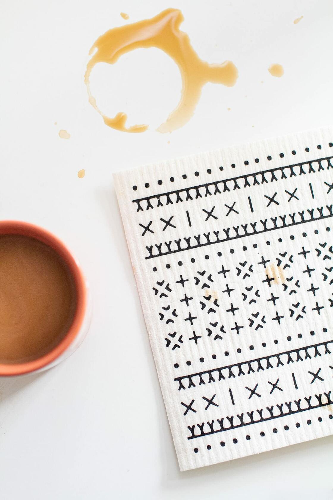 Ecologie Swedish Sponge Reusable Dishcloth, Onyx 2 Count