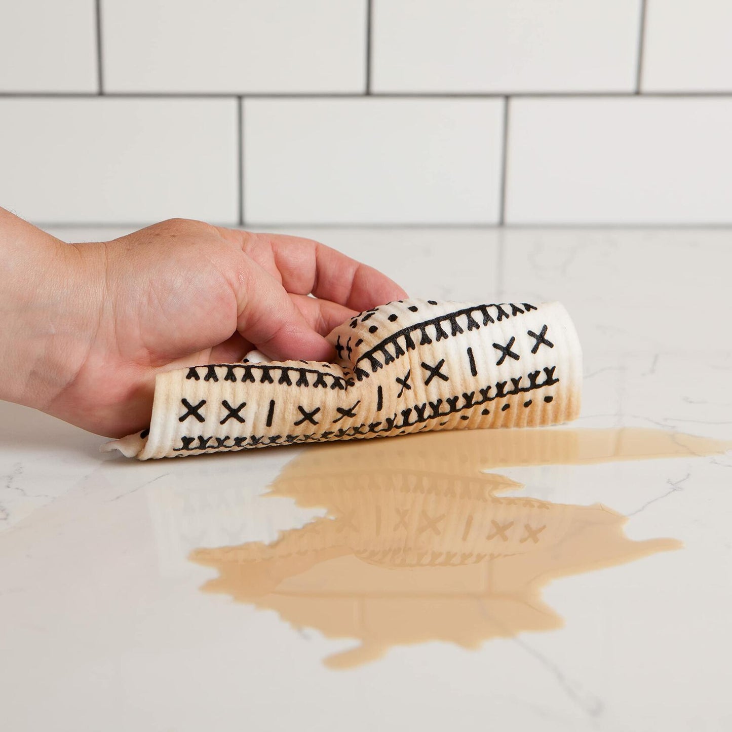 Ecologie Swedish Sponge Reusable Dishcloth, Onyx 2 Count