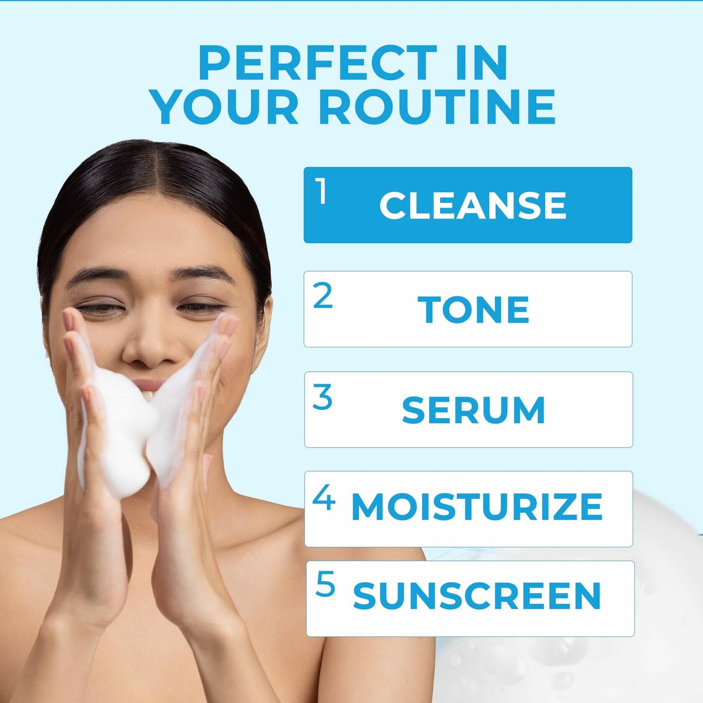 NEUTRIDERM Foaming Face Wash – Gentle Cleanser with Niacinamide&Vitamin C 150ml