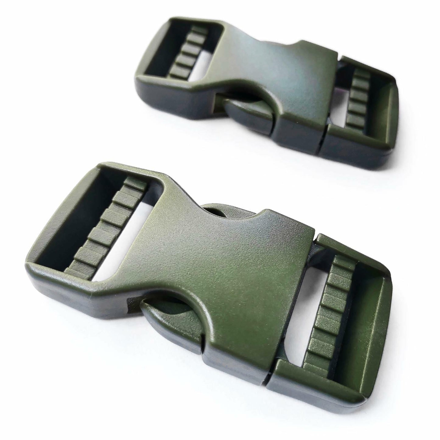 VTACOUTV 1" Nylon Strap Buckle – Quick Release Adjustable Backpack Green