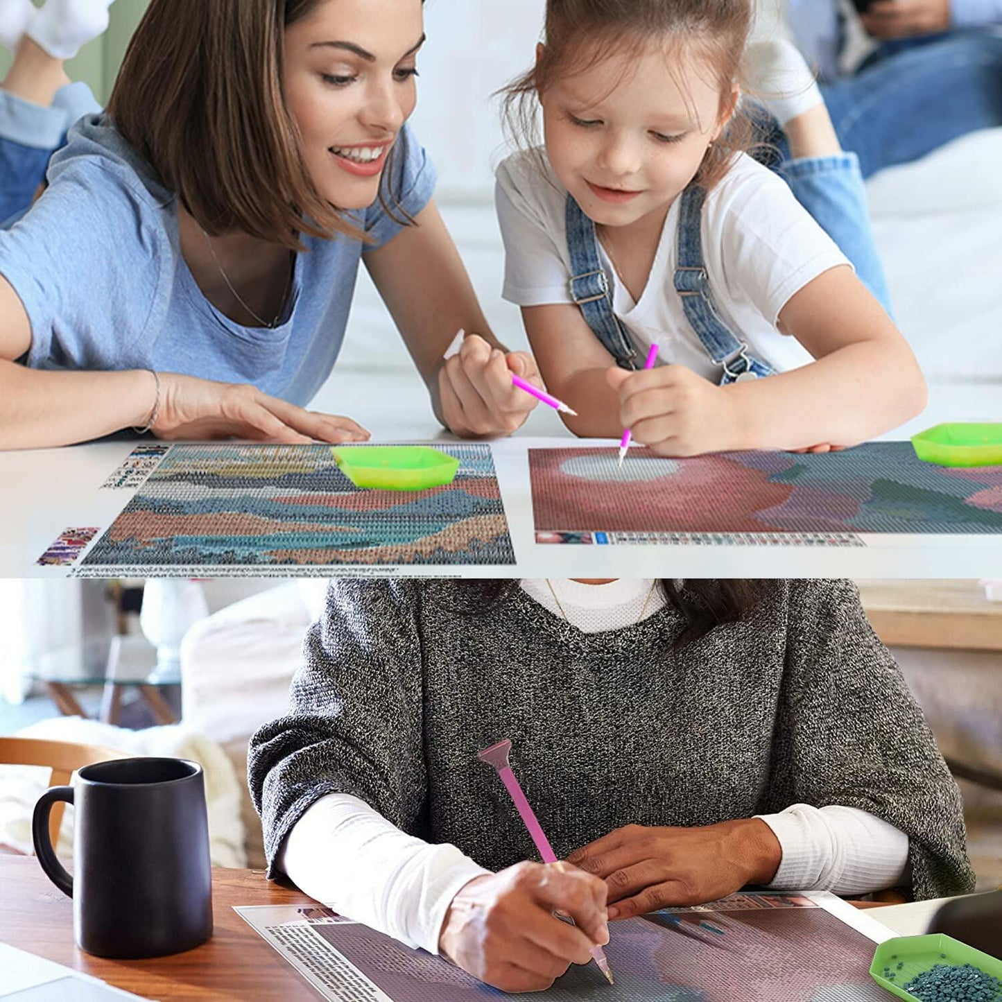 Sunflower 5D Diamond Painting Kit for Adults - DIY Full Drill 12x16in