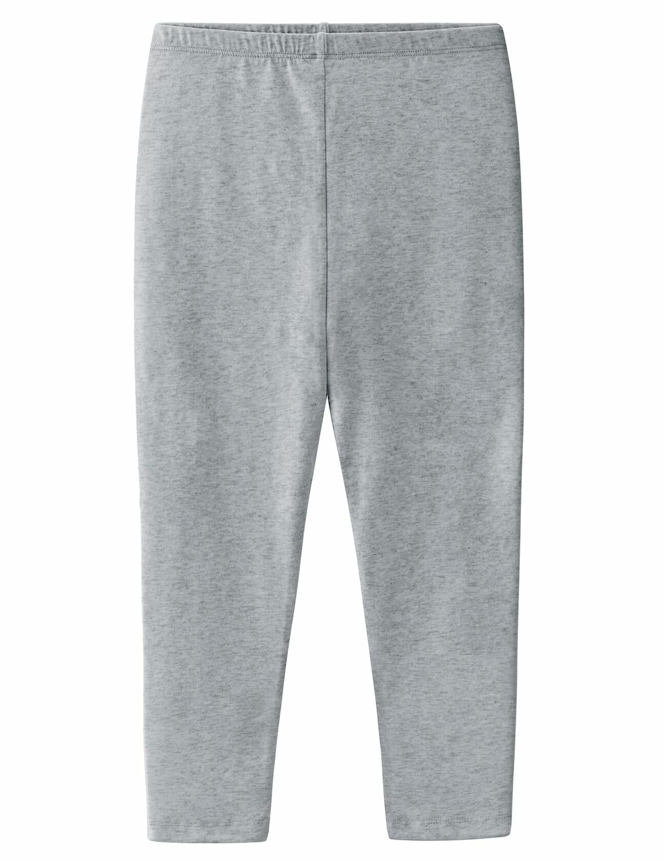 CETKIT Toddler Girls Leggings Stretchy Ankle Pants Heather Grey 3T
