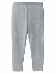 CETKIT Toddler Girls Leggings Stretchy Ankle Pants Heather Grey 3T