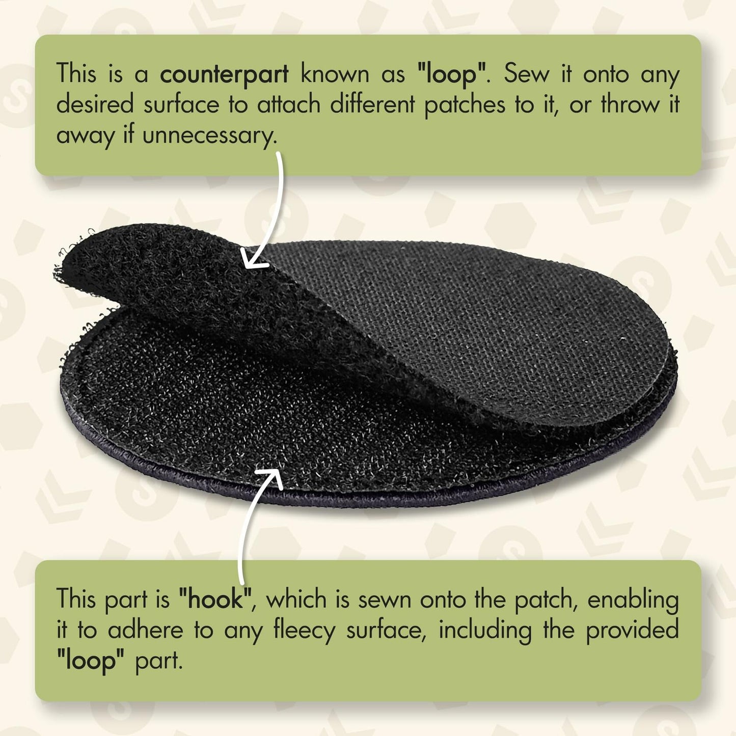 Funny Tactical Morale Patch "I Hate People" for Jackets, Bags, Gear