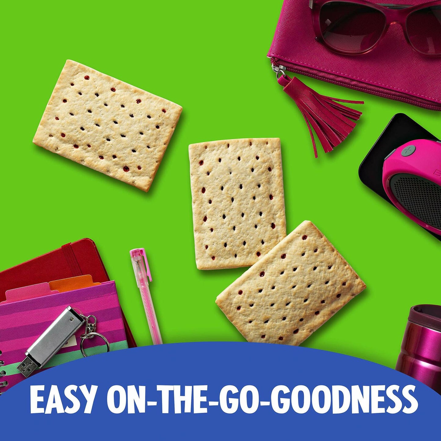 Pop-Tarts Unfrosted Strawberry Toaster Pastries 8-Count 14.7oz Exp. JUN/30