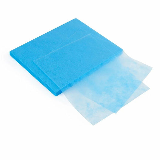 200 Sheets Nail Dust Collector Filter Paper Blue Nail Art Vacuum Cleaner