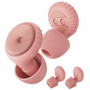 BNU Concert Ear Plugs 2 Pairs Reusable High Fidelity Noise Reduction Pink