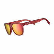 goodr Phoenix Bloody Mary Bar Polarized Sunglasses, Dark Red, UV400