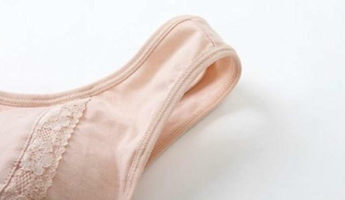 3-Pack Women’s Cotton Lace Snap Bras Front Closure Padded Bra 44BC