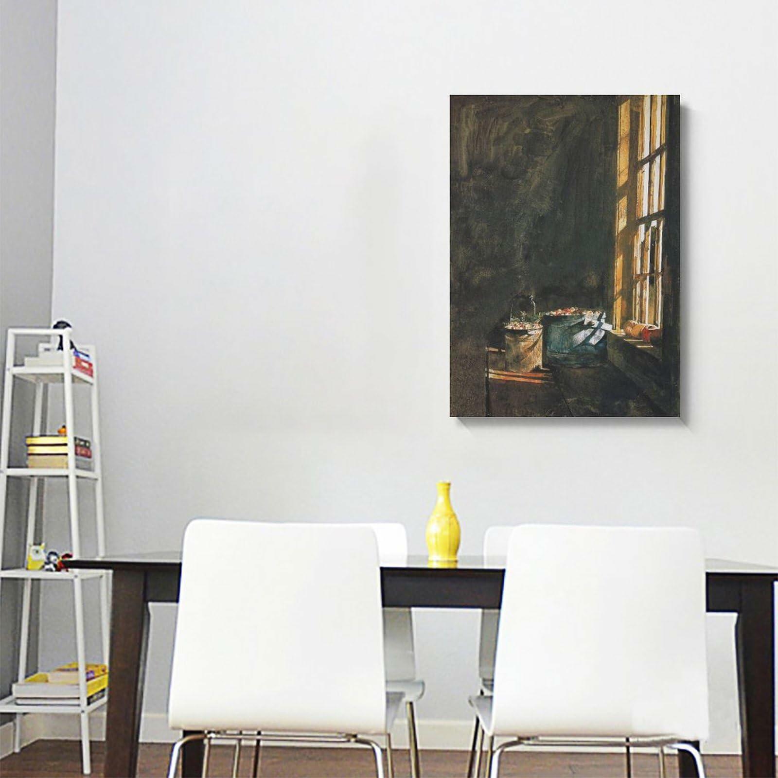 Cranberries by Andrew Wyeth 1966 Realism Landscape Vintage Art Poster 16x24