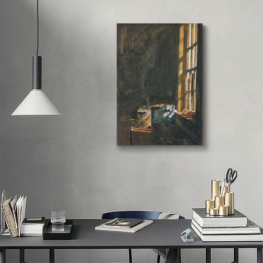 Cranberries by Andrew Wyeth 1966 Realism Landscape Vintage Art Poster 16x24